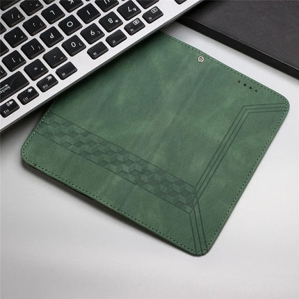 YX0010 Series for Motorola Moto G55 5G Wallet Case Rhombus Lines Leather Phone Cover