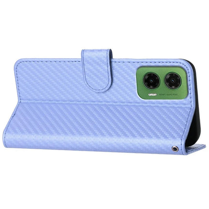 YX0070 For Motorola Moto G35 5G Wallet Case Carbon Fiber Texture Leather Cell Accessories Phone Cover