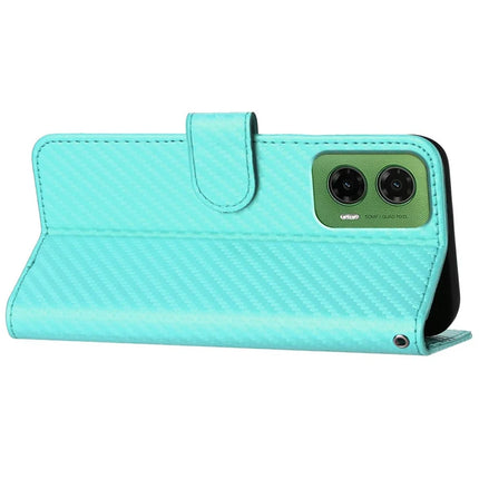 YX0070 For Motorola Moto G35 5G Wallet Case Carbon Fiber Texture Leather Cell Accessories Phone Cover