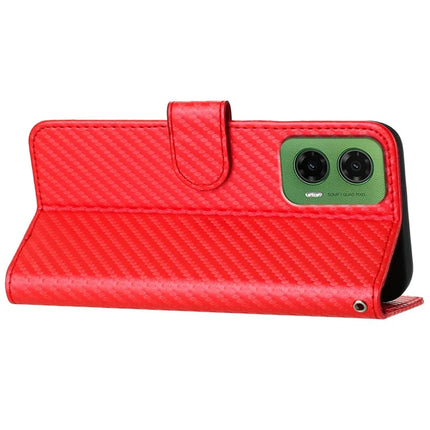 YX0070 For Motorola Moto G35 5G Wallet Case Carbon Fiber Texture Leather Cell Accessories Phone Cover