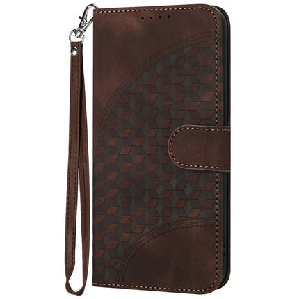 YX0060 For Motorola Moto G35 5G Case Elephant Head Pattern Leather Phone Cover