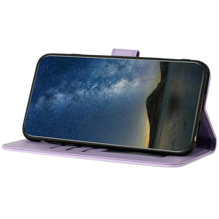 YX0050 For Motorola Moto G35 5G Case Mandala Flower Leather Wallet Phone Cover