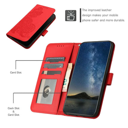 YX0050 For Motorola Moto G35 5G Case Mandala Flower Leather Wallet Phone Cover