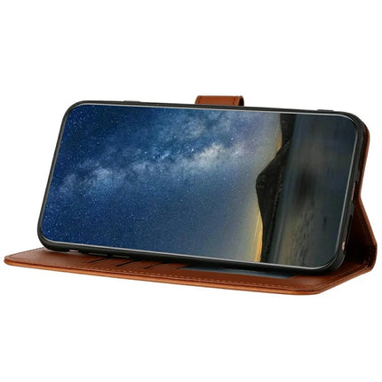YX0050 For Motorola Moto G35 5G Case Mandala Flower Leather Wallet Phone Cover
