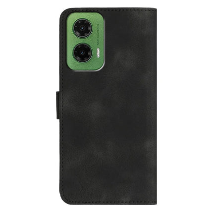 YX0030 For Motorola Moto G35 5G Case Leather Phone Cover Wallet Stand Design