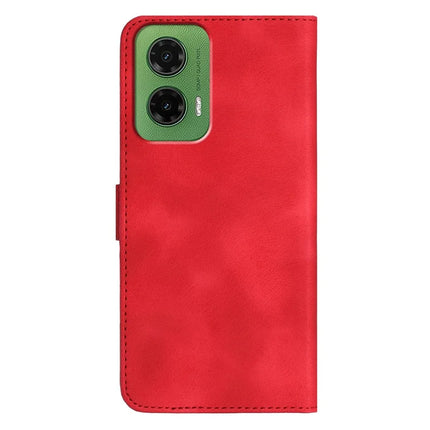 YX0030 For Motorola Moto G35 5G Case Leather Phone Cover Wallet Stand Design