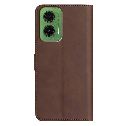 YX0030 For Motorola Moto G35 5G Case Leather Phone Cover Wallet Stand Design