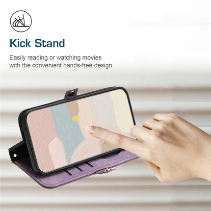 YX0020 For Motorola Moto G35 5G Case Wallet Stand Skin Touch Leather Phone Cover