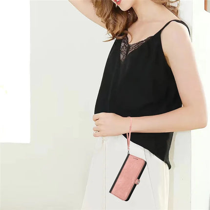 YX0020 For Motorola Moto G35 5G Case Wallet Stand Skin Touch Leather Phone Cover