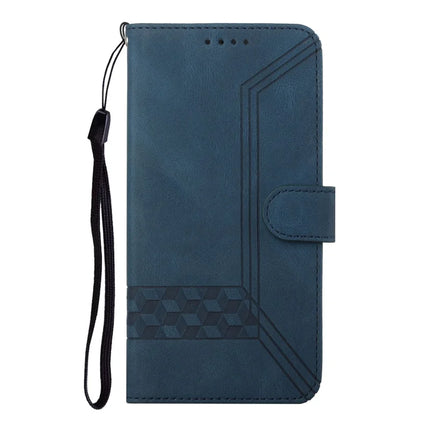 YX0010 Series for Motorola Moto G35 5G Wallet Case Rhombus Lines Leather Phone Cover