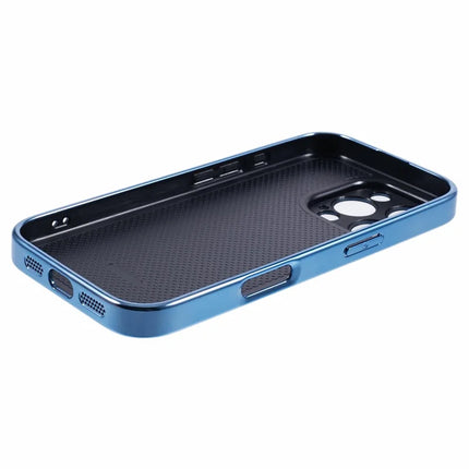 For iPhone 16 Pro Case Acrylic+TPU+Metal Anti-Scratch Phone Cover with Electroplating Frame