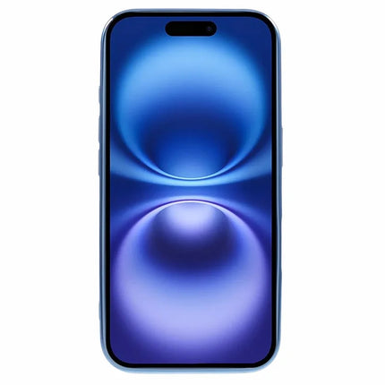 For iPhone 16 Case Acrylic+TPU+Metal Anti-Scratch Phone Cover with Electroplating Frame