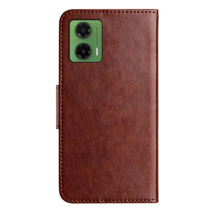 For Motorola Moto G35 5G Case Imprinted Mini Butterfly Leather Wallet Phone Cover