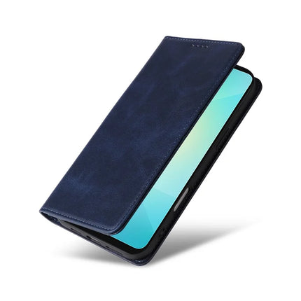 For Samsung Galaxy A06 Case RFID Blocking PU Leather Phone Wallet Cover