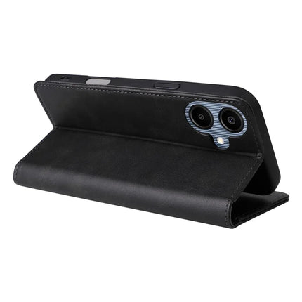 For Samsung Galaxy A06 Case RFID Blocking PU Leather Phone Wallet Cover