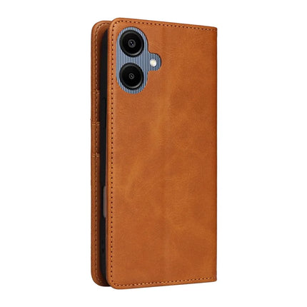 For Samsung Galaxy A06 Case RFID Blocking PU Leather Phone Wallet Cover