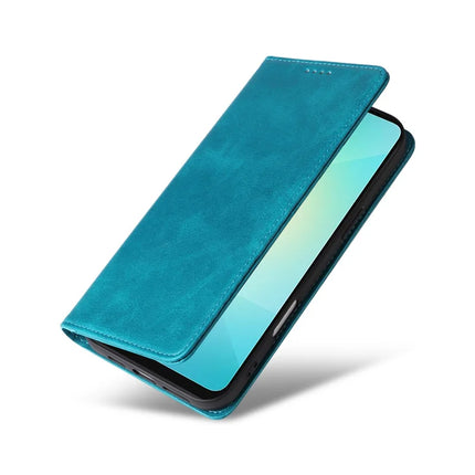For Samsung Galaxy A06 Case RFID Blocking PU Leather Phone Wallet Cover