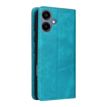 For Samsung Galaxy A06 Case RFID Blocking PU Leather Phone Wallet Cover