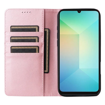 For Samsung Galaxy A06 Case RFID Blocking PU Leather Phone Wallet Cover