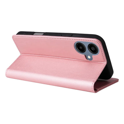 For Samsung Galaxy A06 Case RFID Blocking PU Leather Phone Wallet Cover