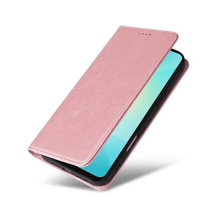 For Samsung Galaxy A06 Case RFID Blocking PU Leather Phone Wallet Cover