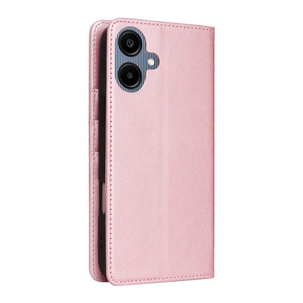For Samsung Galaxy A06 Case RFID Blocking PU Leather Phone Wallet Cover