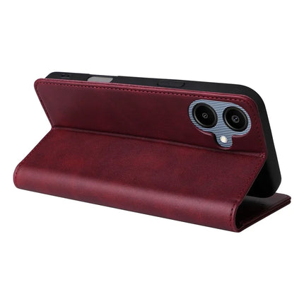 For Samsung Galaxy A06 Case RFID Blocking PU Leather Phone Wallet Cover