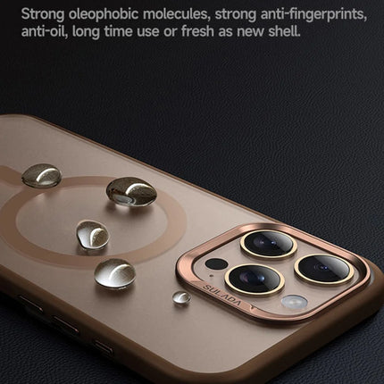 ShopCaseCart SULADA For iPhone 15 Pro Max Case Compatible with MagSafe Ultra-Thin PC+TPU Phone Cover