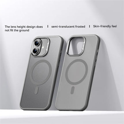 SULADA For iPhone 16 Case Compatible with MagSafe Ultra-Thin PC+TPU Phone Cover