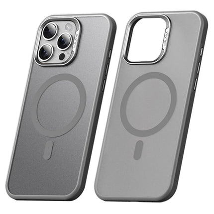 SULADA For iPhone 16 Pro Max Case Compatible with MagSafe Ultra-Thin PC+TPU Phone Cover - Titanium Grey