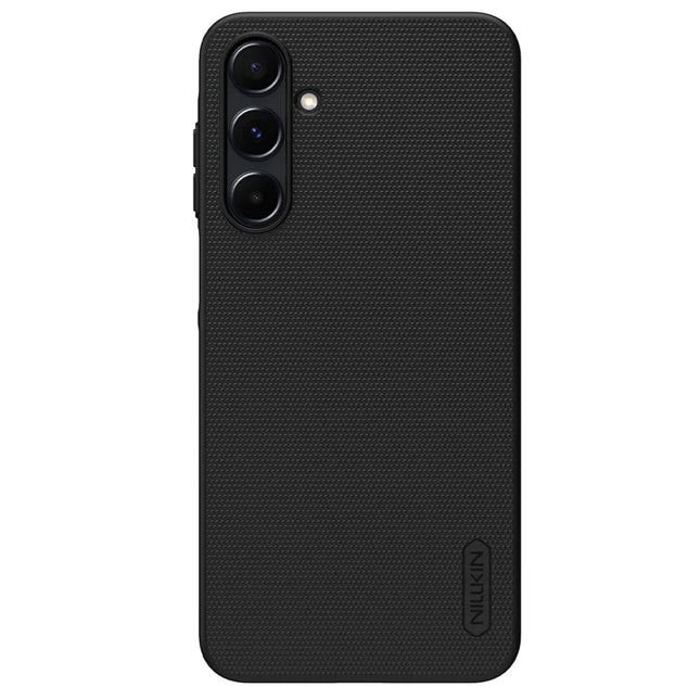 NILLKIN Frosted Shield Phone Case for Samsung Galaxy A16 5G / A16 4G Hard PC Back Cover - Black