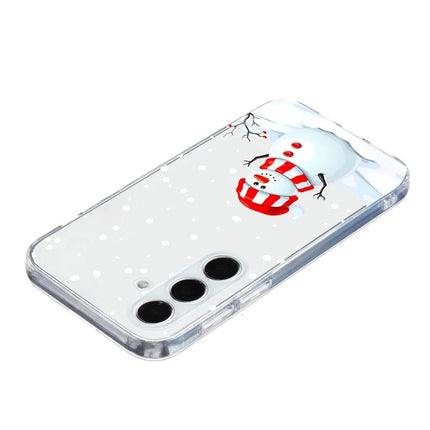For Samsung Galaxy A15 5G / 4G Case Christmas Pattern Print Soft TPU Phone Protector