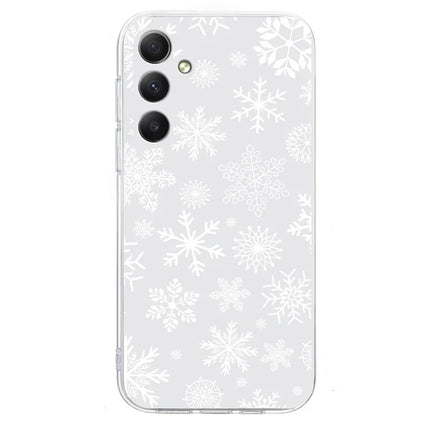 For Samsung Galaxy A15 5G / 4G Case Christmas Pattern Print Soft TPU Phone Protector