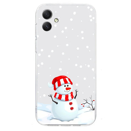 For Samsung Galaxy A06 Case Christmas Pattern Print Soft TPU Phone Protector