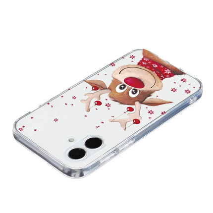 For Samsung Galaxy A06 Case Christmas Pattern Print Soft TPU Phone Protector