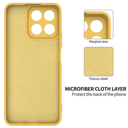 For Honor X7c 4G / 200 Smart 5G Case Liquid Silicone Anti-Scratch Phone Cover with Hand Strap