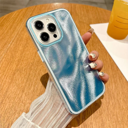 For iPhone 16 Pro Case Quicksand Glitter TPU+PC Shockproof Phone Cover