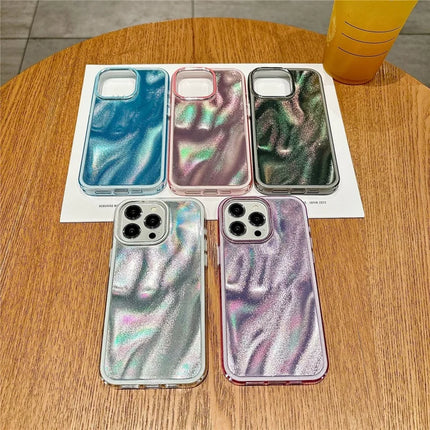 For iPhone 16 Pro Max Case Quicksand Glitter TPU+PC Shockproof Phone Cover