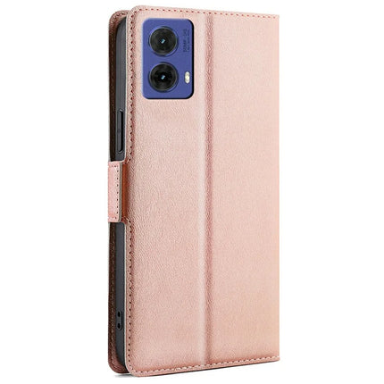 For Motorola Moto G85 5G / S50 Neo 5G Case Card Holder PU Leather Phone Cover