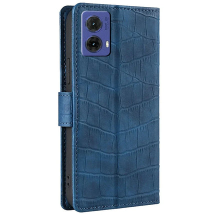 For Motorola Moto G85 5G / S50 Neo 5G Case Crocodile Texture PU Leather Phone Cover