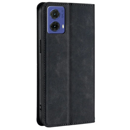 For Motorola Moto G85 5G / S50 Neo 5G Wallet Case PU Leather Magnetic Closing Phone Cover
