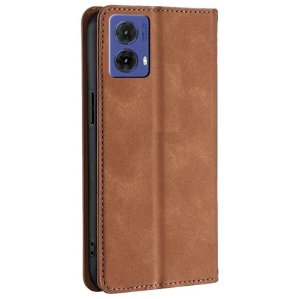 For Motorola Moto G85 5G / S50 Neo 5G Wallet Case PU Leather Magnetic Closing Phone Cover