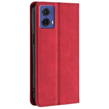 For Motorola Moto G85 5G / S50 Neo 5G Wallet Case PU Leather Magnetic Closing Phone Cover