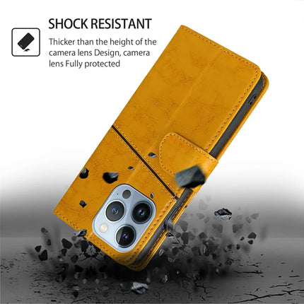 For Motorola Moto G85 5G / S50 Neo 5G Case Geometric Splicing PU Leather Phone Cover