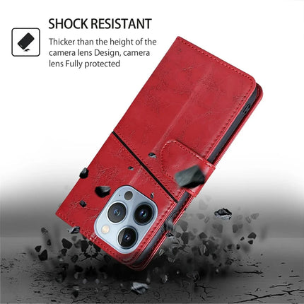 For Motorola Moto G85 5G / S50 Neo 5G Case Geometric Splicing PU Leather Phone Cover