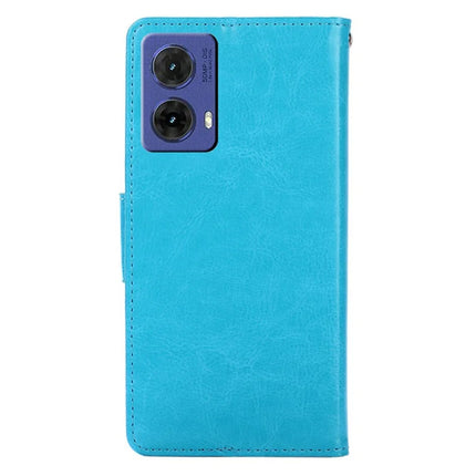 For Motorola Moto G85 5G / S50 Neo 5G Case Wallet PU Leather + TPU Folding Stand Phone Cover