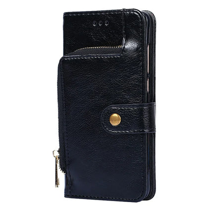 For Motorola Moto G85 5G / S50 Neo 5G Case Zipper Pocket PU Leather Wallet Flip Phone Cover