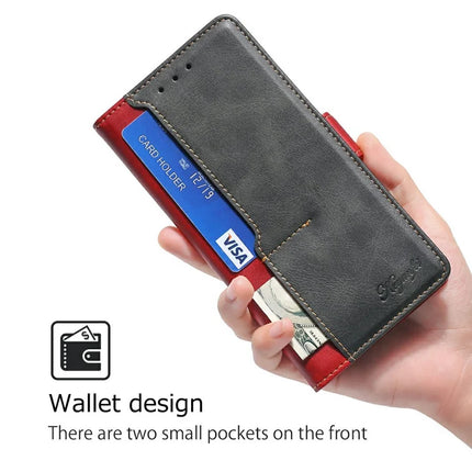 For Motorola Moto G85 5G / S50 Neo 5G Case Contrast Color Wallet Leather Phone Cover