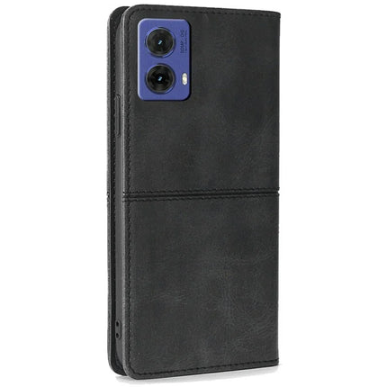 For Motorola Moto G85 5G / S50 Neo 5G Case Card Slots Cowhide Texture Phone Leather Cover