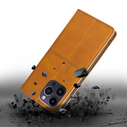 For Motorola Moto G85 5G / S50 Neo 5G Case Card Slots Cowhide Texture Phone Leather Cover